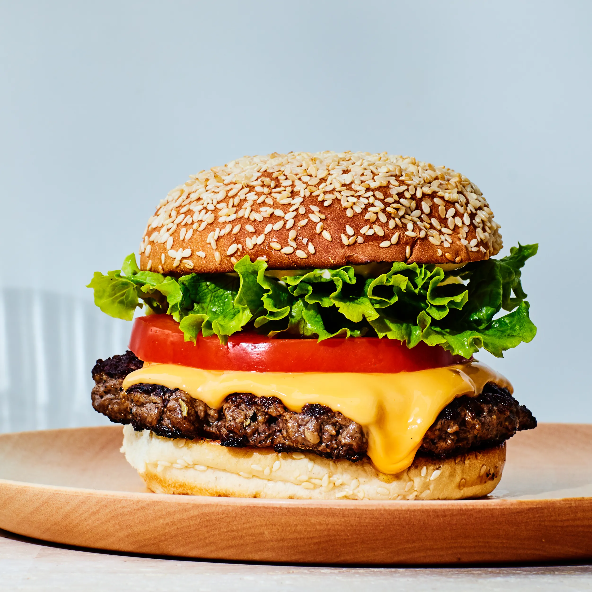 Classic Smashed Cheese Burger